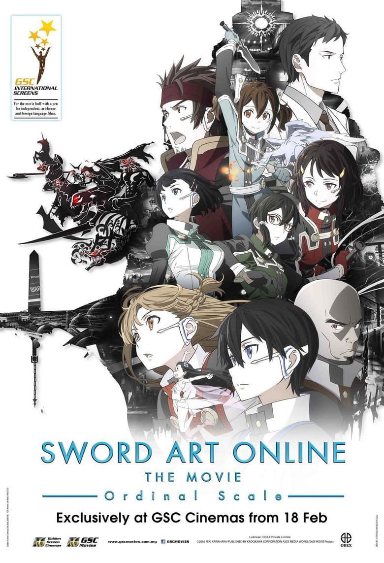 Sword Art Online: The Movie – Ordinal Scale
