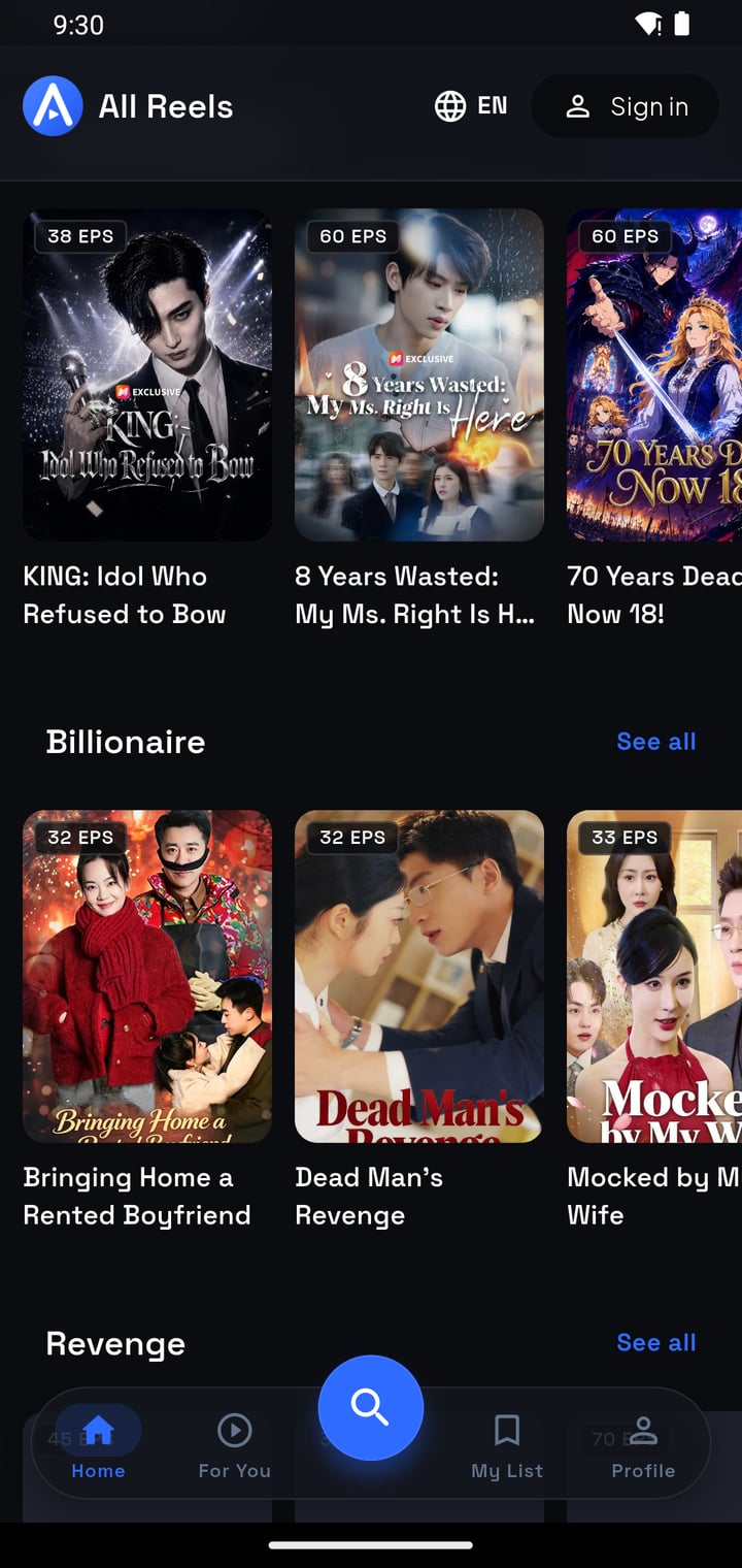 Browse by trope: Billionaire, Revenge and more